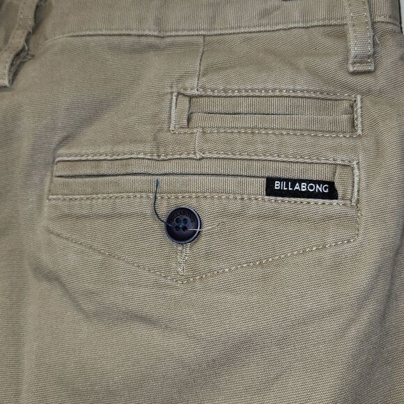 Billabong Flat Front Skateboard Stretch Pants 28 - Picture 8 of 10